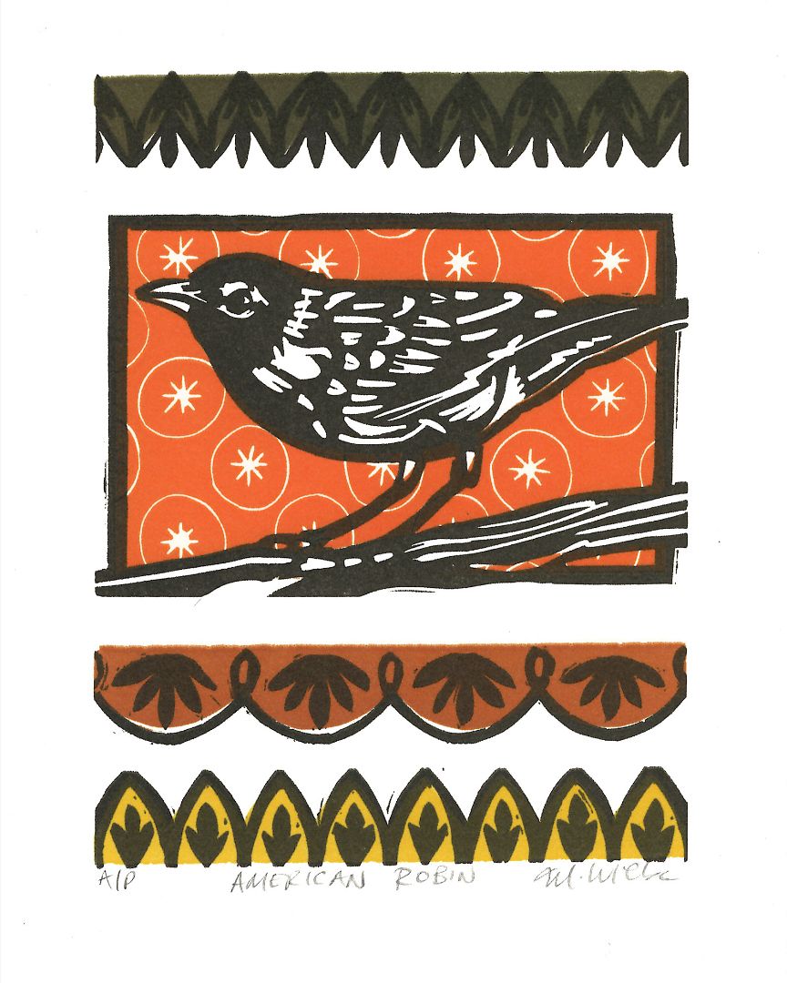 Michelle Wiebe - American Robin