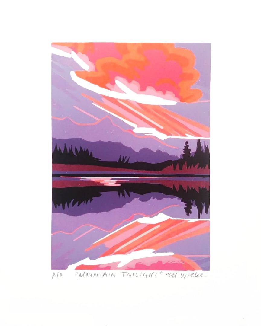 Michelle Wiebe - Mountain Twilight