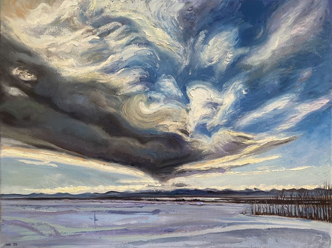 Anke Duffy - Winter Sky, Gladys Ridge