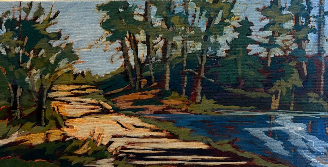 Norma Barsness - Slough at the Ranch