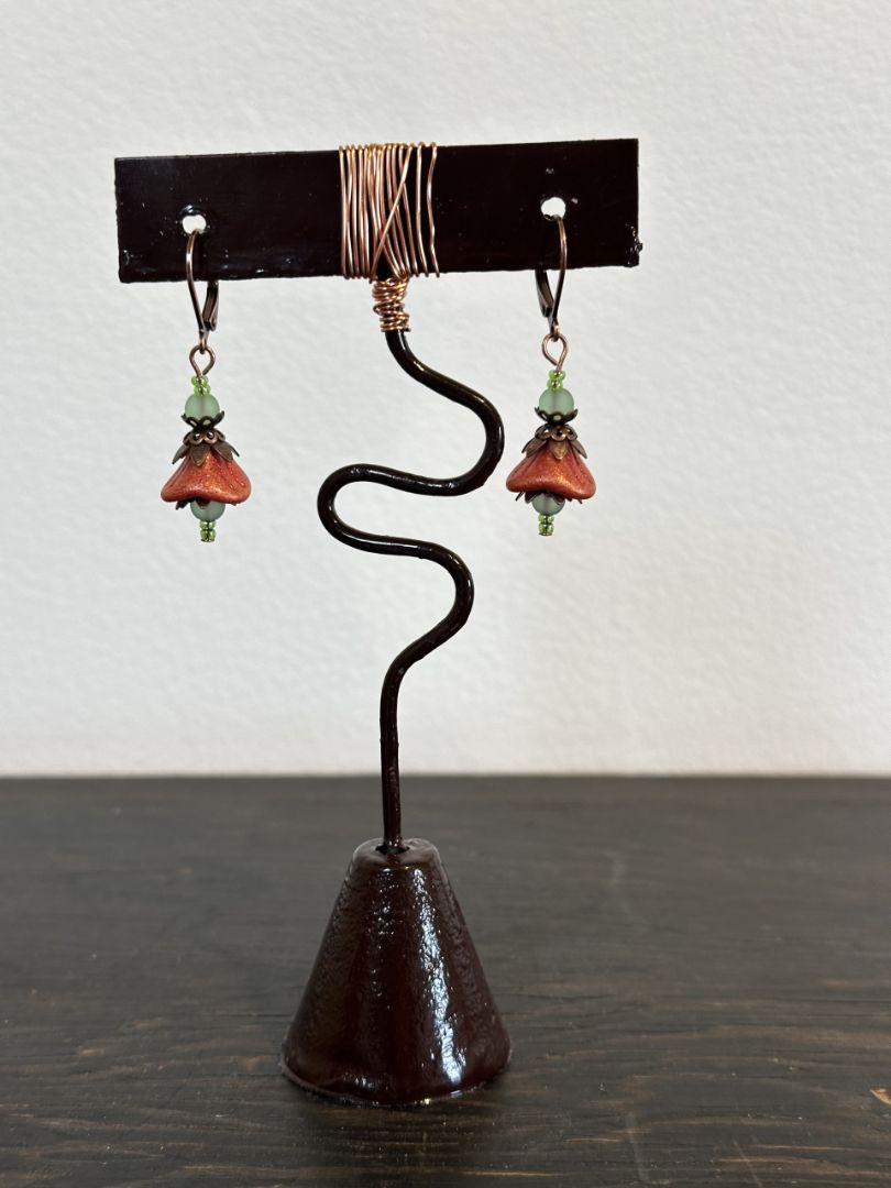 Valerie Unruh - Bell Earrings BE 1OR