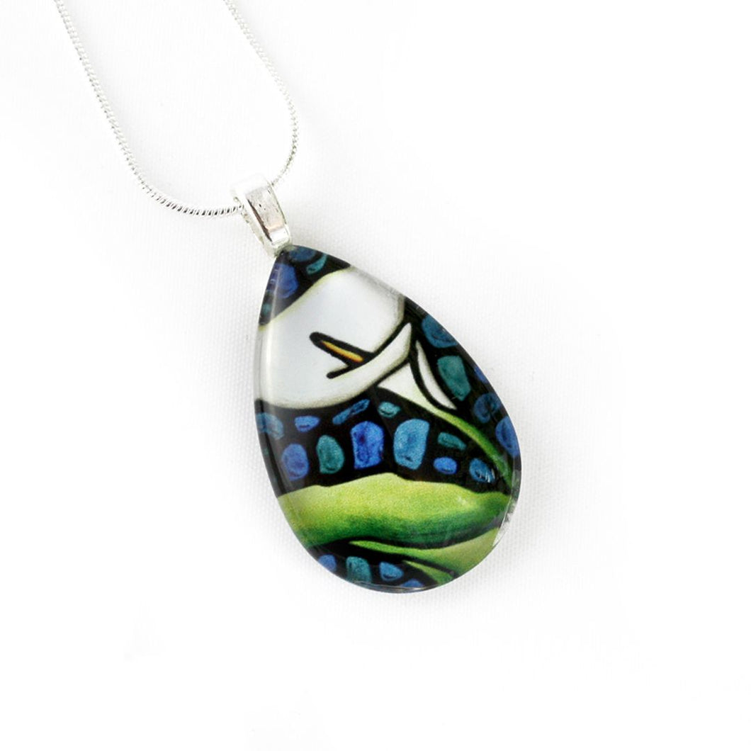 Kathy Lycka - Necklace Teardrop Calalily