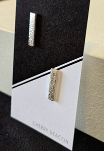 Cherry Deacon - CDE27 Silver Stick Earrings