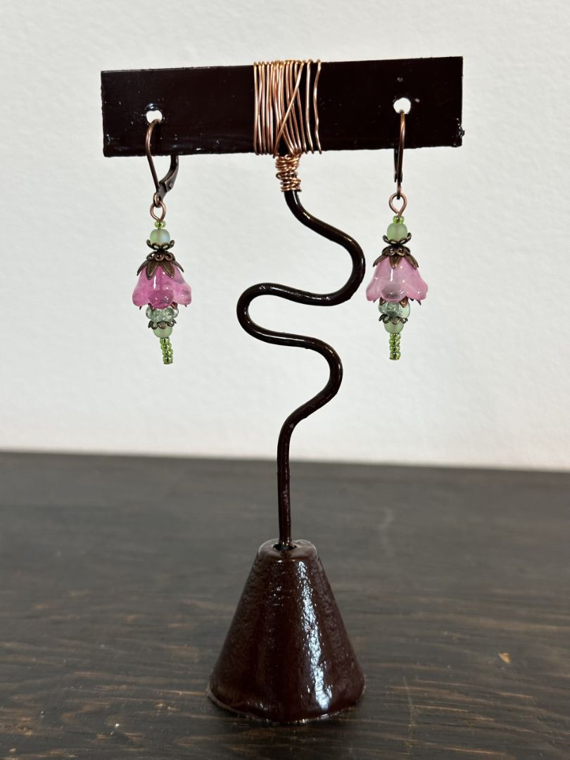 Valerie Unruh - Double Bell Earrings DBE 1BRPK