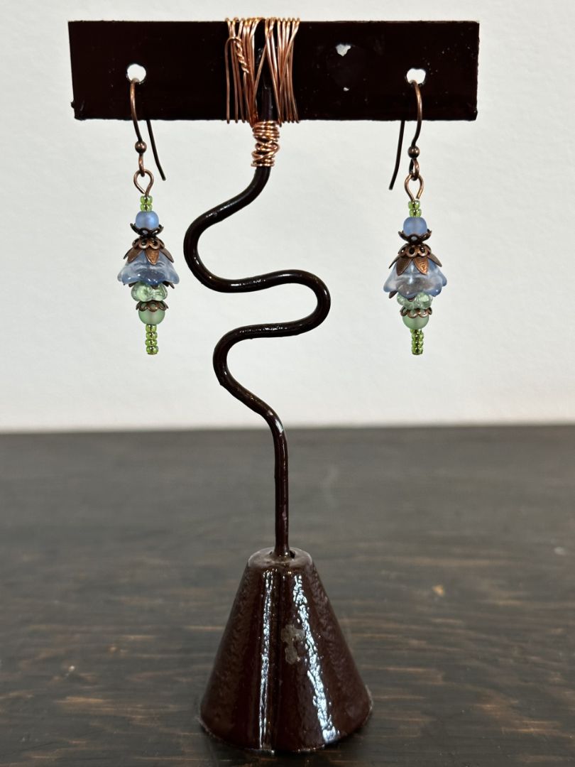 Valerie Unruh - Double Bell Earrings DBE LTBL