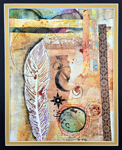 Sandy Evans - Collage,  8x12