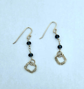 Sheila Fendall - Wire Wrapped Earrings