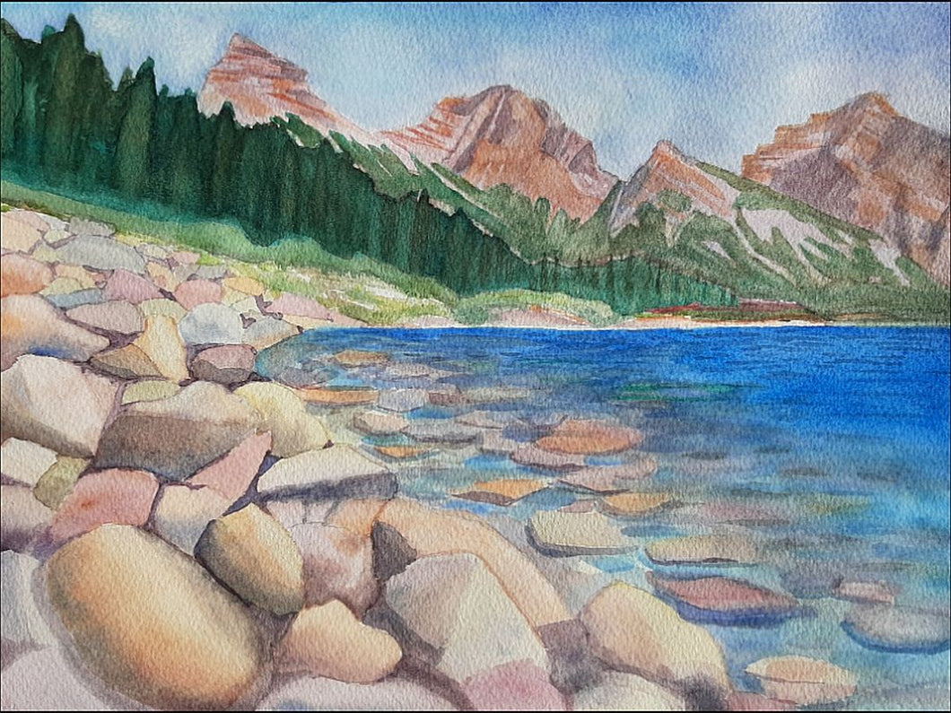 Sylvia Gamp - Spray Lakes Summer