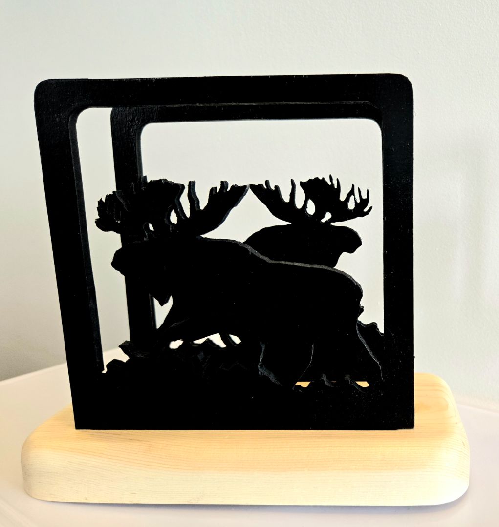 Syd Giesbrecht - Napkin Holder Moose