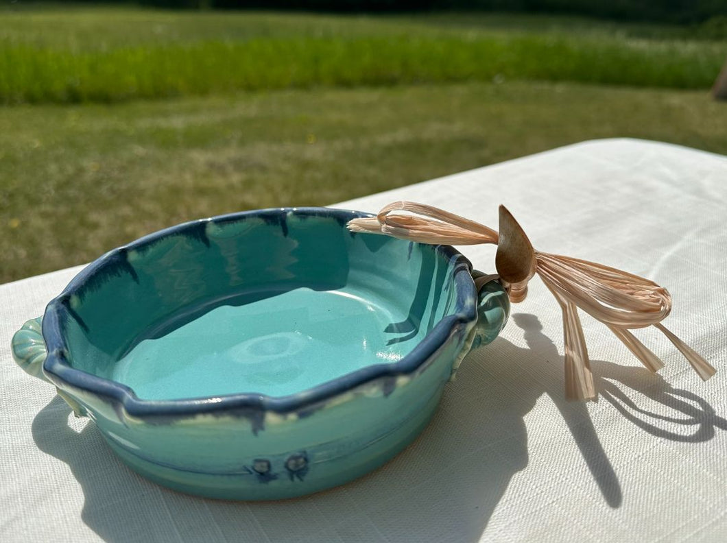 Barb Howe - TURQ Brie Baker Large