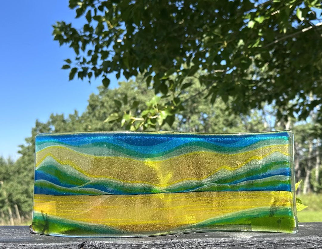 Lisa Harbidge - Glass Tapestry W5x16S-0519