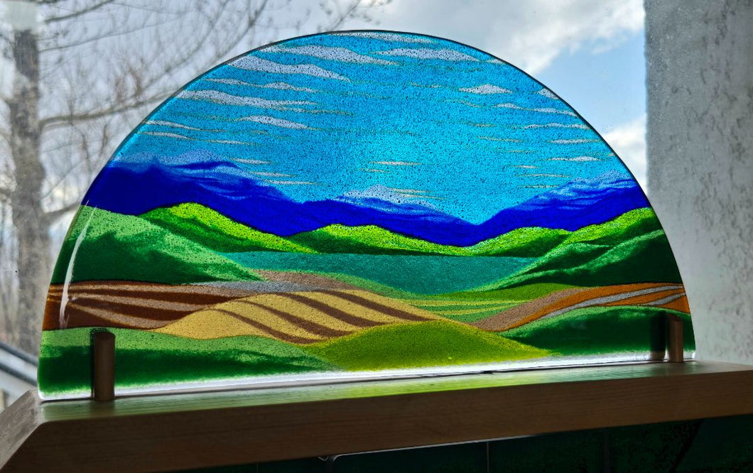 Lisa Harbidge - Glass Tapestry T-ARCH-R
