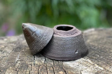 Load image into Gallery viewer, Minoru Ueda - Pyramid Container, Ceramic
