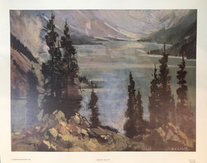 A. C. Leighton - Moraine Lake - Limited Edition Print