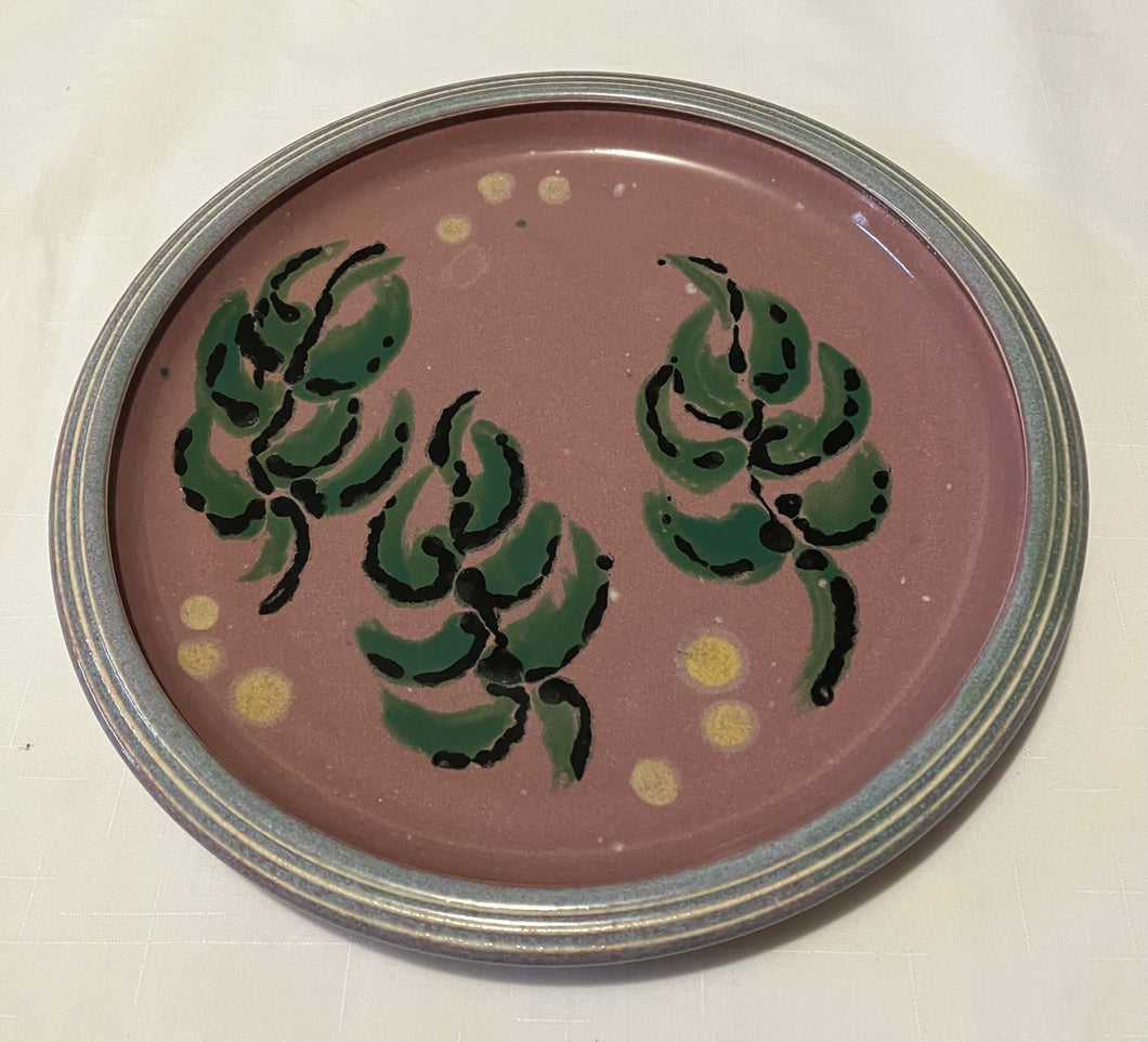 J. Brown - Pink Plates (Donated)