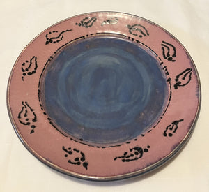 J. Brown - Pink Plates (Donated)