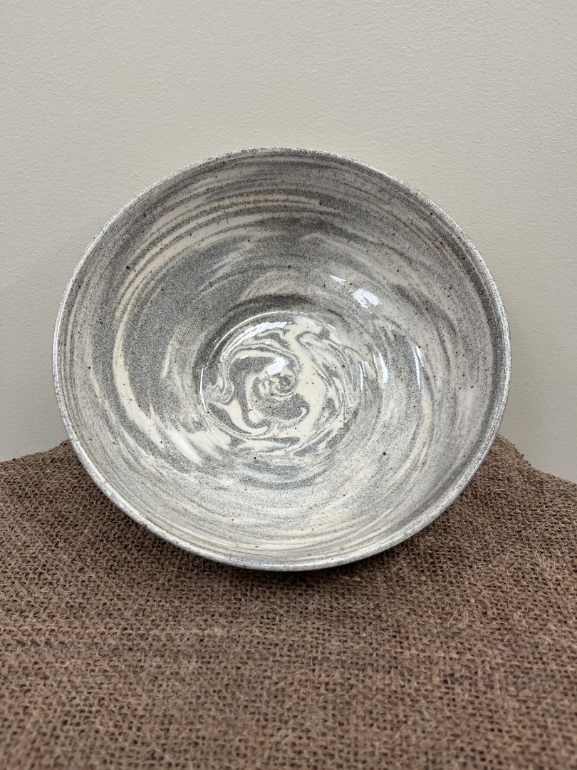 Jessica Broz - Swirling Sand Side Bowl #2174