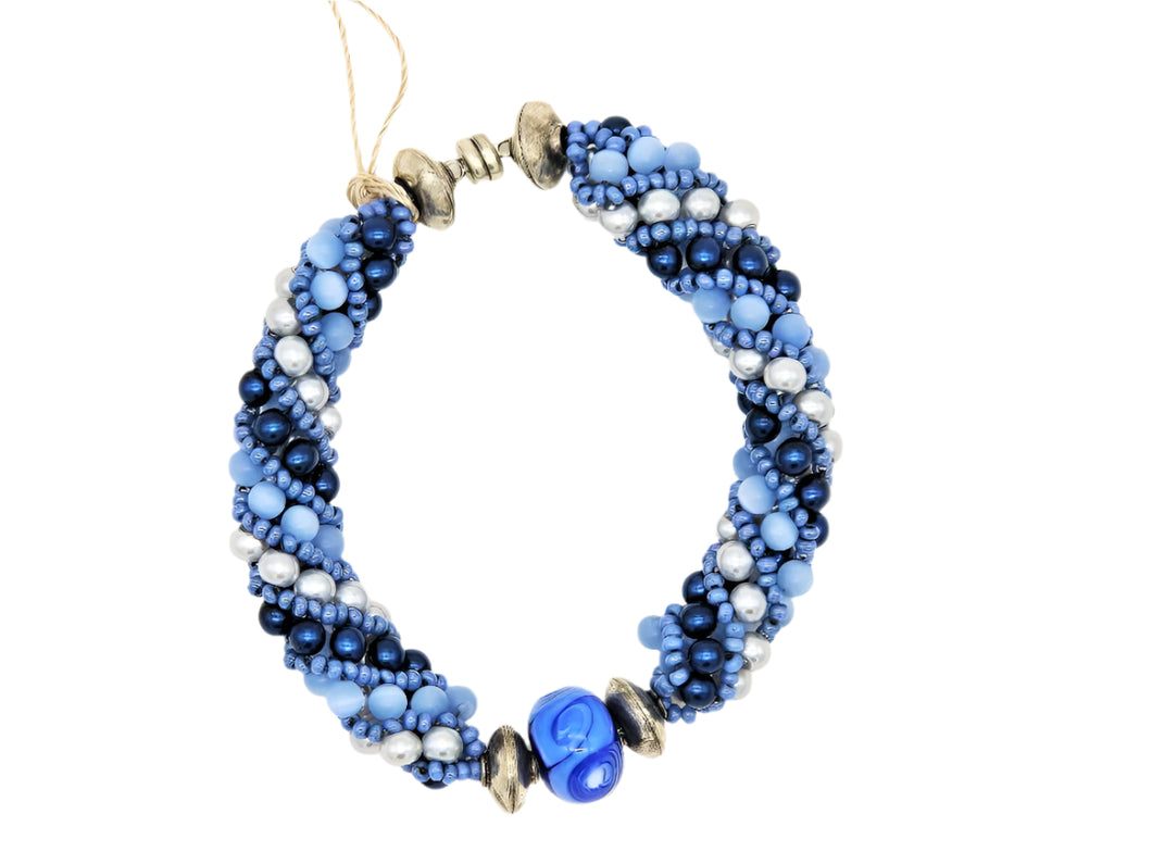 Jolanta - Bracelet Silver Glass 1024