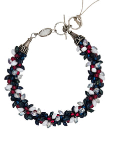 Jolanta - #31 SS Glass Bead Bracelets 0523