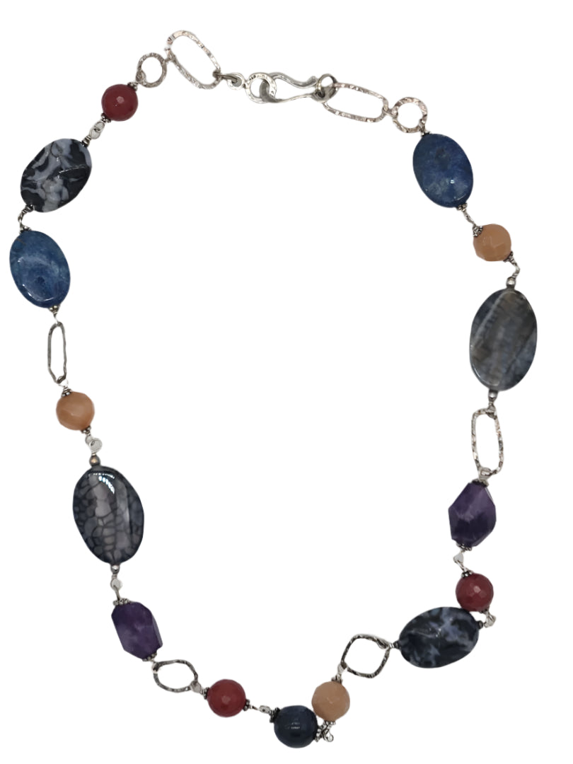 Jolanta - Necklace Semiprecious Silver 1024
