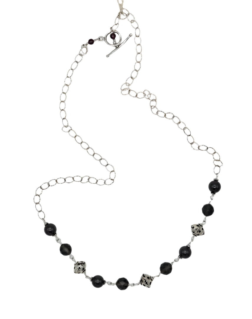 Jolanta - 14. Necklace Garnet SS 1023