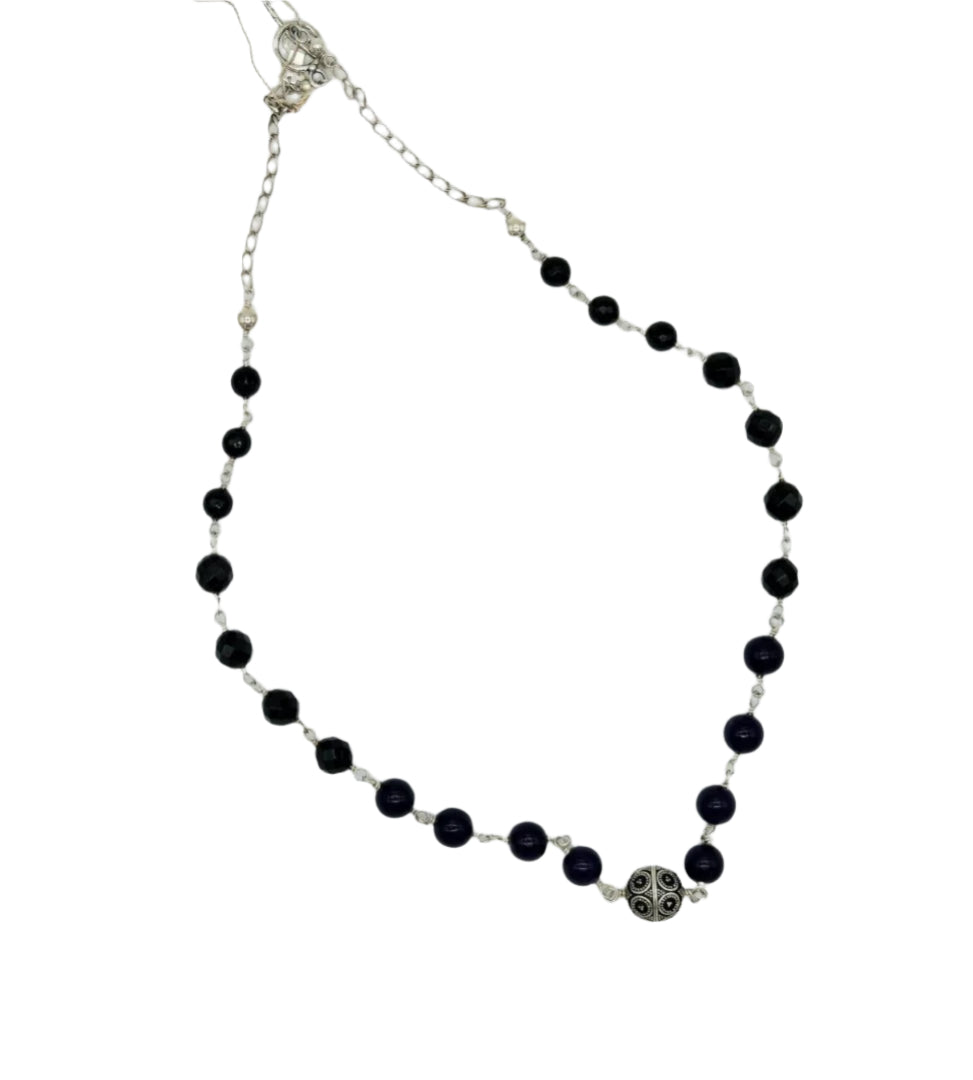 Jolanta - Necklace Semiprecious Silver 1024