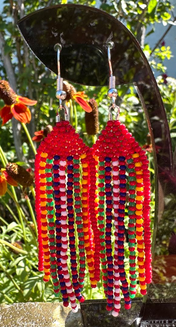 Karen Risbey - Metis Sash Fringe METK70