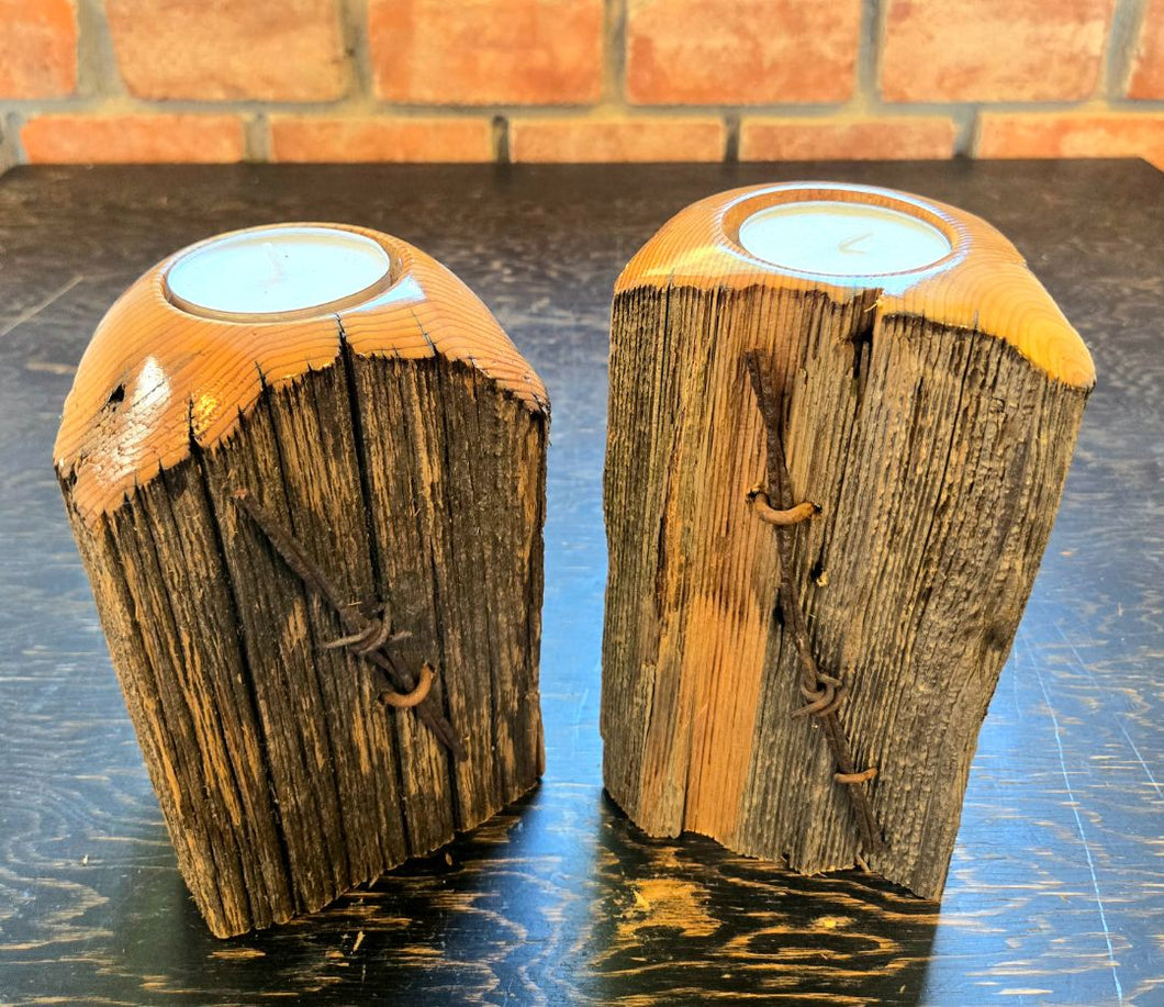 Joe van Keulen - Cedar Candle Holder Large