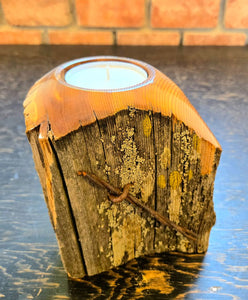 Joe van Keulen - Cedar Candle Holder Medium