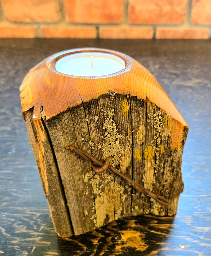 Joe van Keulen - Cedar Candle Holder Medium