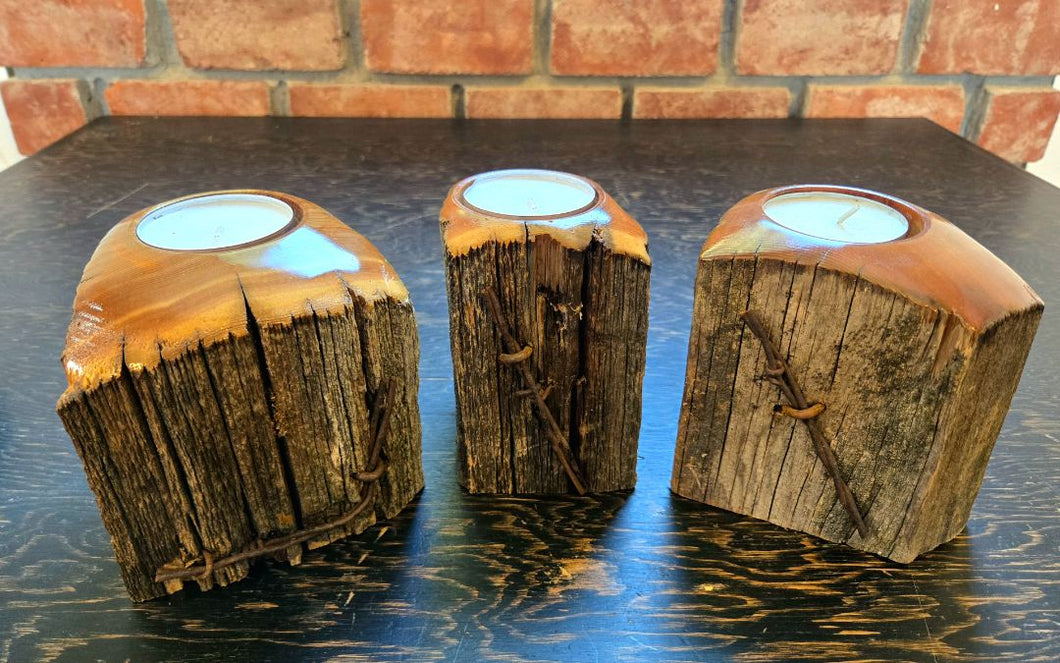 Joe van Keulen - Cedar Candle Holder Small