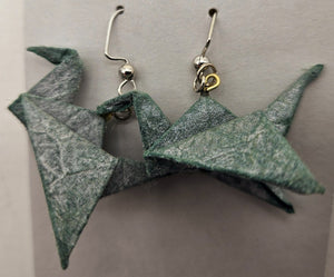 Susan Kristoferson - Paper Crane Earrings