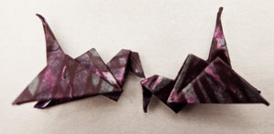 Susan Kristoferson - Paper Crane Earrings