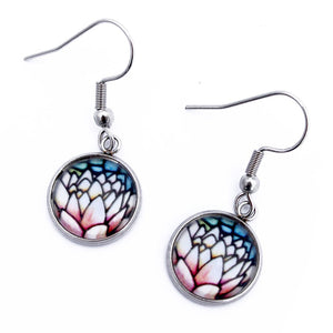 Kathy Lycka - Earrings Circle Lotus