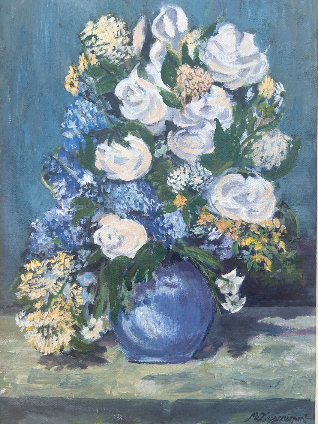 Margaret Zajac - Blue Flowers