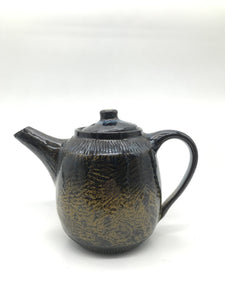 Elan Muir - Temmoku Gold Teapot