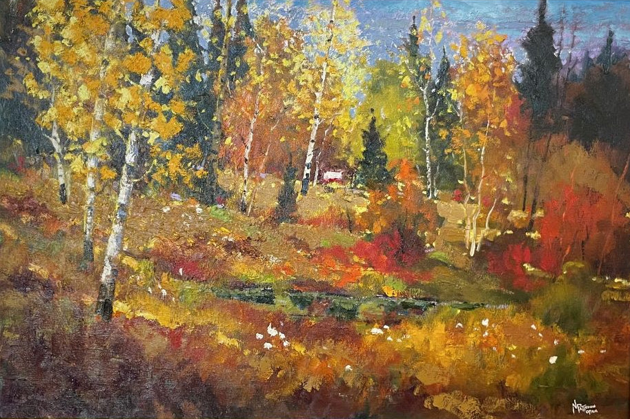 Neil Patterson - Pond Fall Reflections