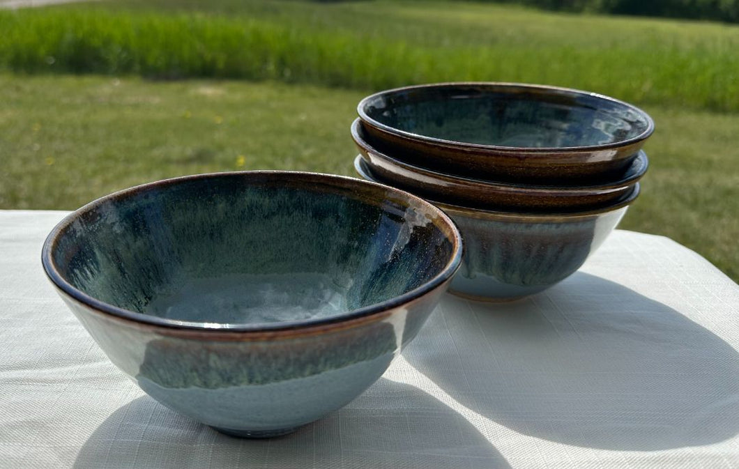 Elan Muir - Noodle Bowl Crystalline Blue