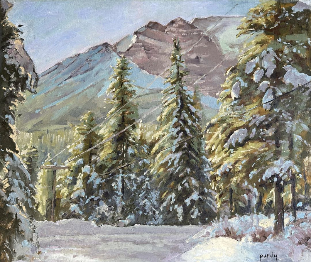 Stephen Purdy - The Two Sentries of Mount Temple