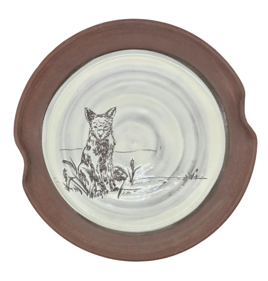 Juliana Rempel - Platter Fox, Ceramic