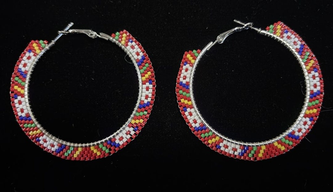 Karen Risbey - Metis Sash Hoop Earrings