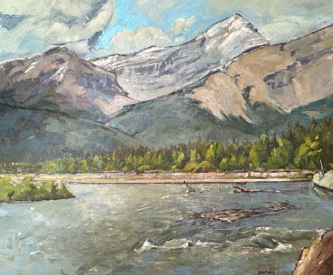 Stephen Purdy - Kananaskis in Soft Light