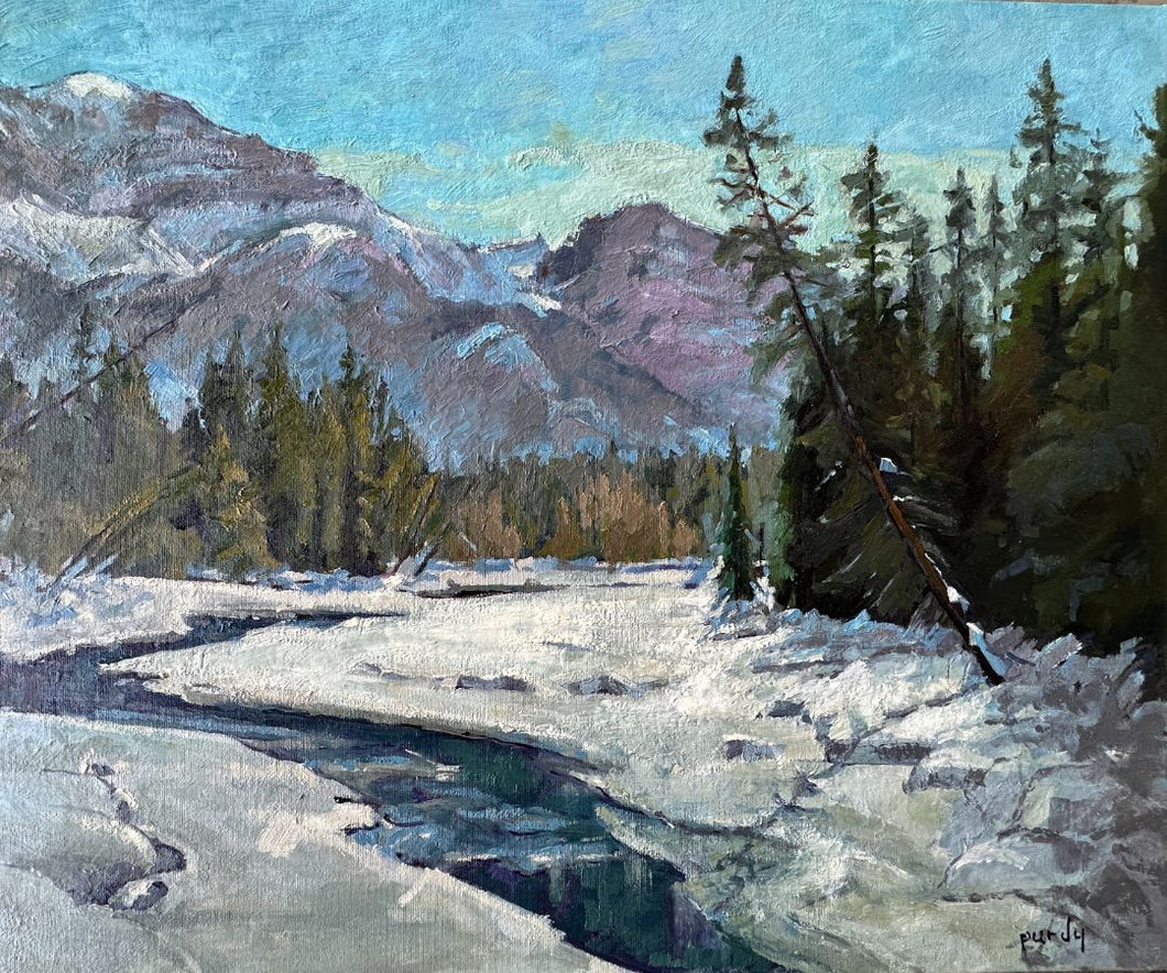 Stephen Purdy - Lake Louise Winter
