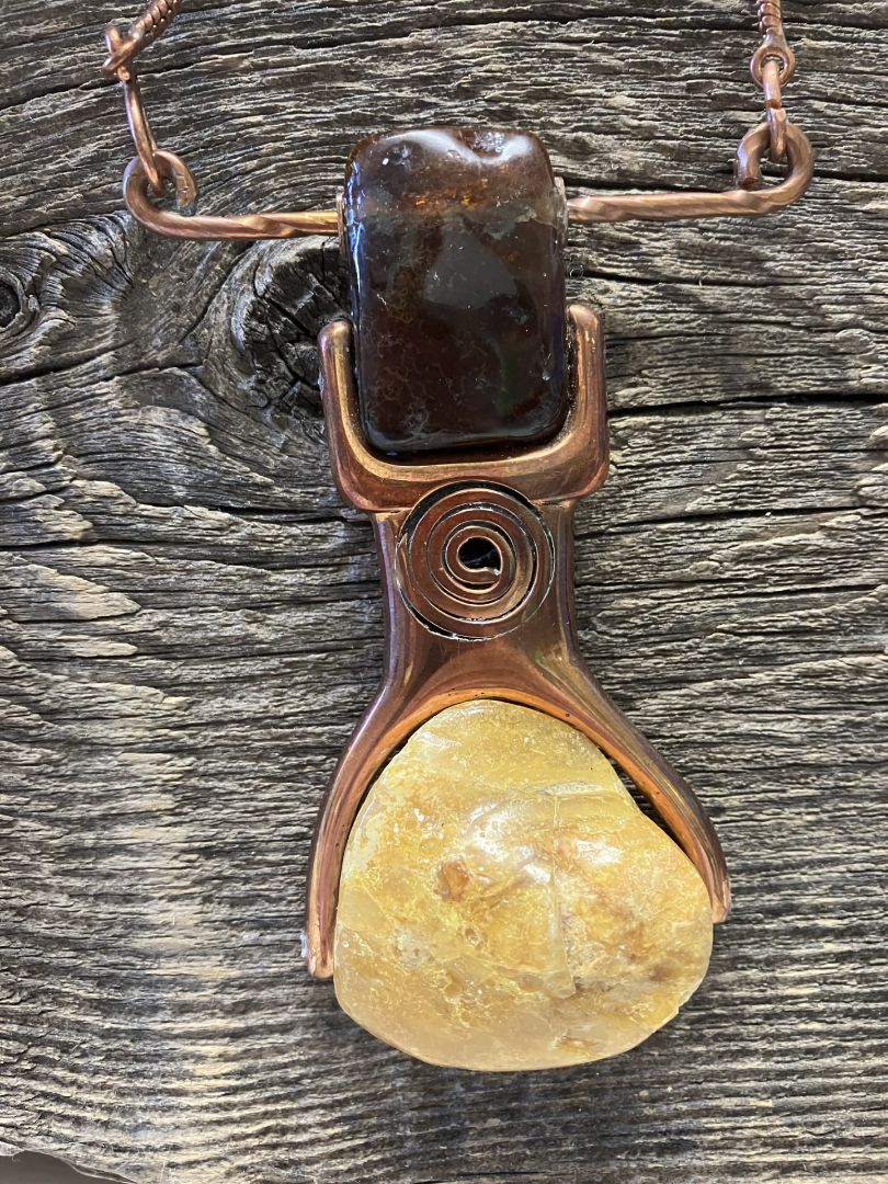 Shelley McAneeley - Necklace Squatter Man