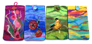 Kathryn Sherman - Felt Smart Phone Pouches