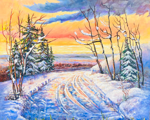 Kashifa Sohail - Winter Sunset