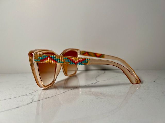 Summer Supernant - Blue Mountain Beaded Sunglasses