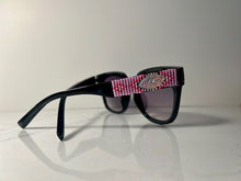 Load image into Gallery viewer, Summer Supernant - Pink with Jewels Beaded Sunglasses
