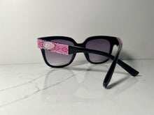 Load image into Gallery viewer, Summer Supernant - Pink with Jewels Beaded Sunglasses
