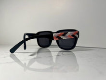 Load image into Gallery viewer, Summer Supernant - Pink, White, and Brown Braided Beaded Sunglasses
